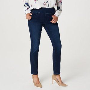 Kim Gravel Medium Wash Stretch Pull On Jeans Ki…